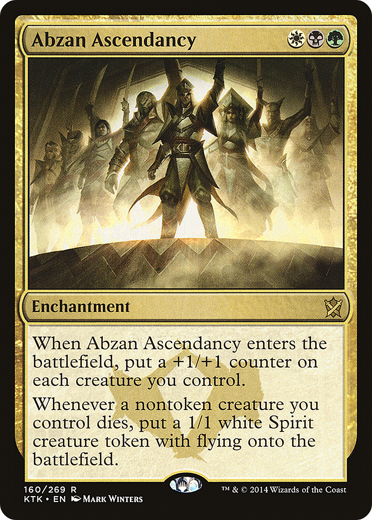 Abzan Ascendancy (KTK-160) [Khans of Tarkir] MTG Single Wizards of the Coast