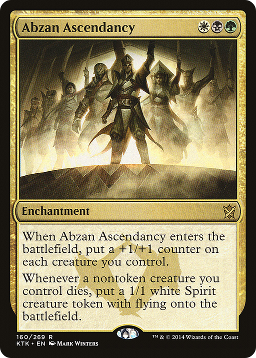 Abzan Ascendancy (KTK-160) [Khans of Tarkir] MTG Single Wizards of the Coast