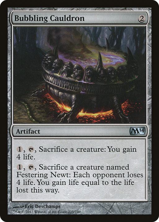 Bubbling Cauldron (M14-205) [Magic 2014] MTG Single Wizards of the Coast