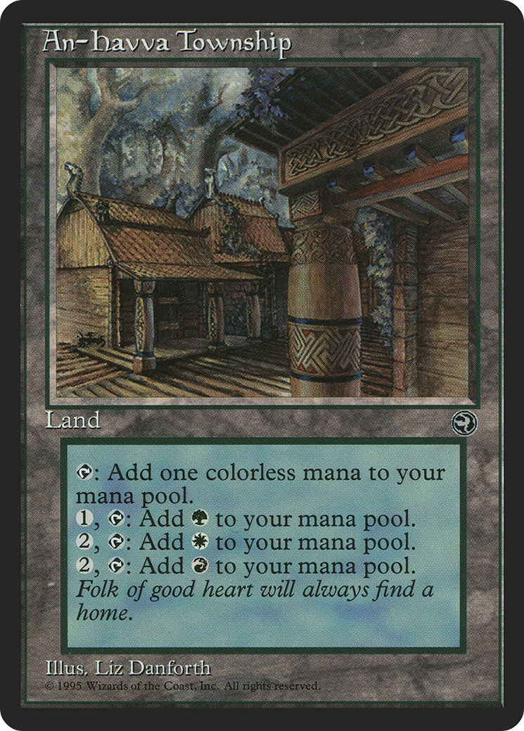 An-Havva Township (HML-111) [Homelands] MTG Single Wizards of the Coast