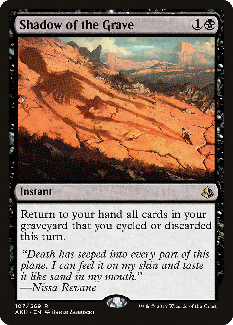Shadow of the Grave (AKH-107) [Amonkhet] MTG Single Wizards of the Coast