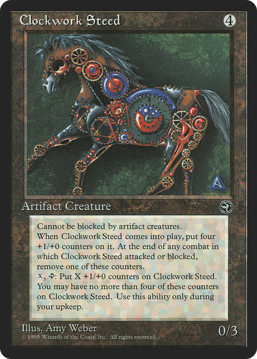 Clockwork Steed (HML-103) [Homelands] MTG Single Wizards of the Coast