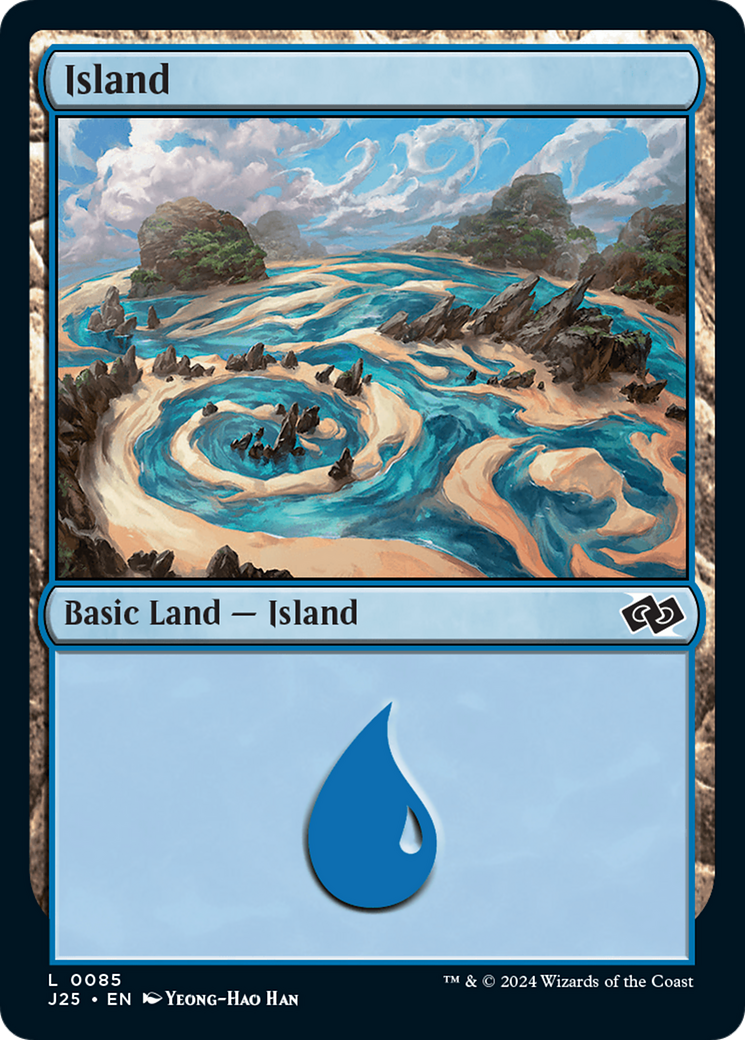 Island (0085) (J25-085) [Foundations Jumpstart] MTG Single Wizards of the Coast