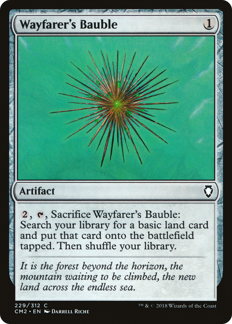 Wayfarer's Bauble (CM2-229) [Commander Anthology Volume II] MTG Single Wizards of the Coast