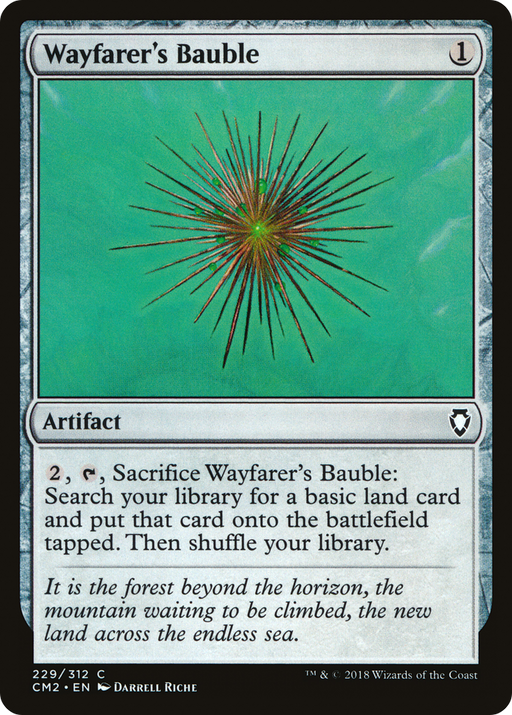 Wayfarer's Bauble (CM2-229) [Commander Anthology Volume II] MTG Single Wizards of the Coast