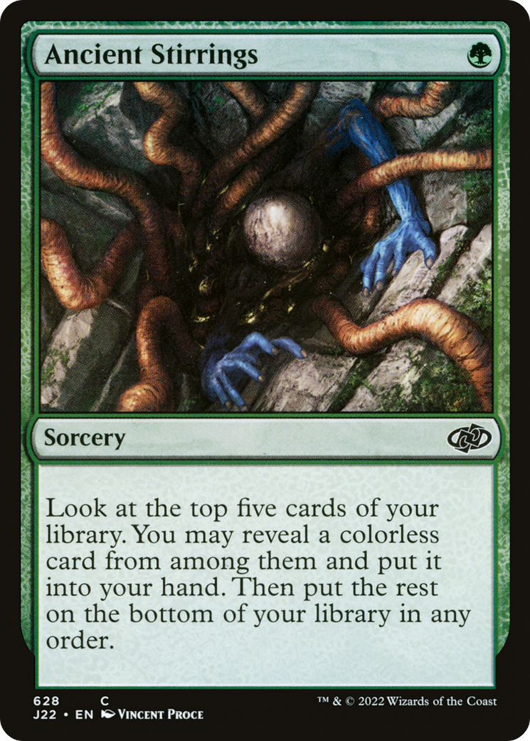 Ancient Stirrings (J22-628) [Jumpstart 2022] MTG Single Wizards of the Coast