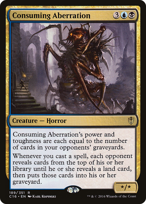 Consuming Aberration (C16-189) [Commander 2016] MTG Single Wizards of the Coast