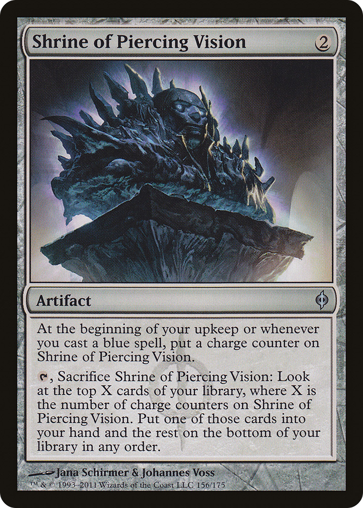 Shrine of Piercing Vision (NPH-156) [New Phyrexia] Foil MTG Single Wizards of the Coast