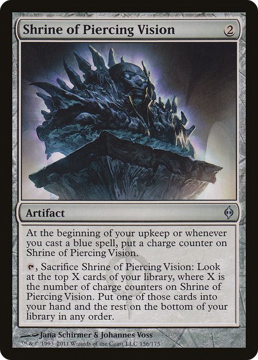 Shrine of Piercing Vision (NPH-156) [New Phyrexia] MTG Single Wizards of the Coast