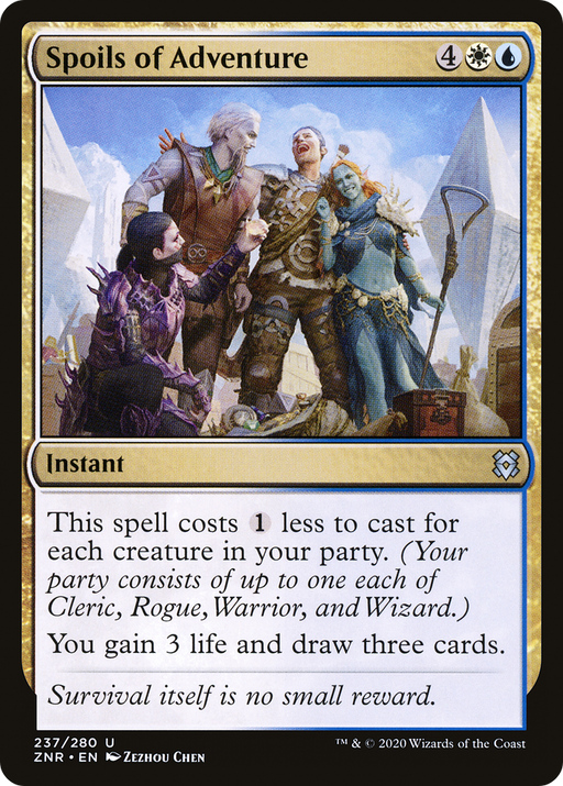 Spoils of Adventure (ZNR-237) [Zendikar Rising] MTG Single Wizards of the Coast