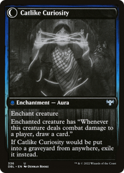 Mischievous Catgeist (DBL-336) [Innistrad: Double Feature] Foil MTG Single Wizards of the Coast