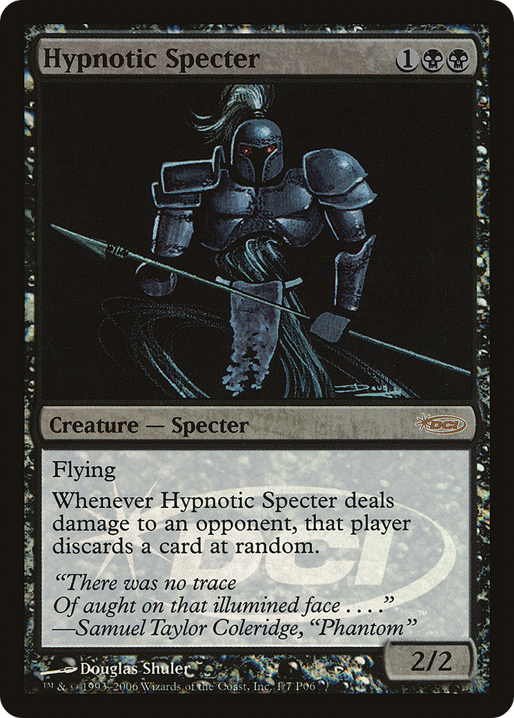 Hypnotic Specter (MPRP-001) [Misc] Magic Player Rewards 2006 Foil MTG Single Wizards of the Coast