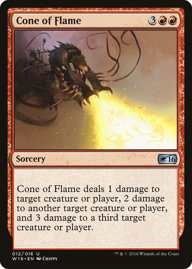 Cone of Flame (W16-012) [Misc] Welcome Deck 2016 MTG Single Wizards of the Coast