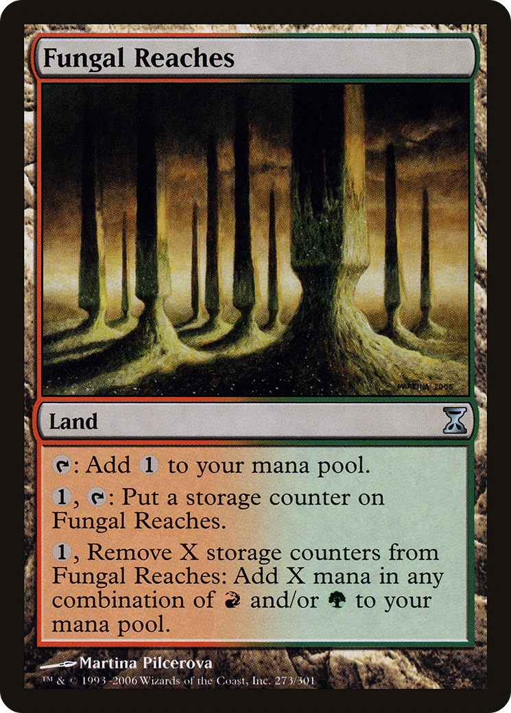 Fungal Reaches (TSP-273) [Time Spiral] Foil MTG Single Wizards of the Coast