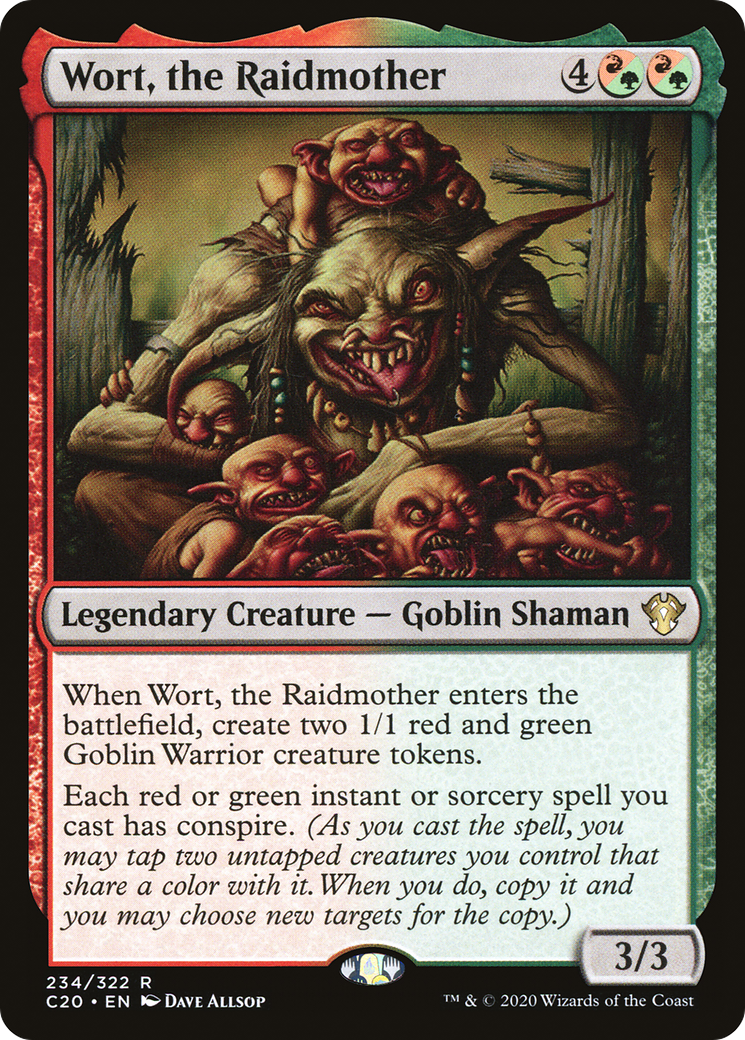 Wort, the Raidmother (C20-234) [Commander 2020] MTG Single Wizards of the Coast