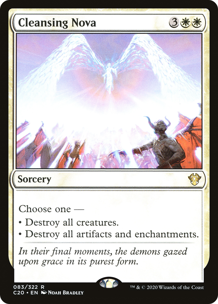 Cleansing Nova (C20-083) [Commander 2020] MTG Single Wizards of the Coast