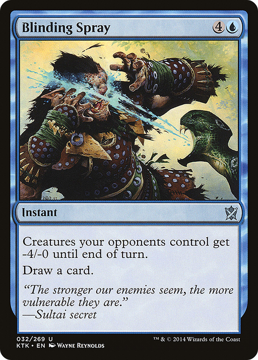 Blinding Spray (KTK-032) [Khans of Tarkir] MTG Single Wizards of the Coast