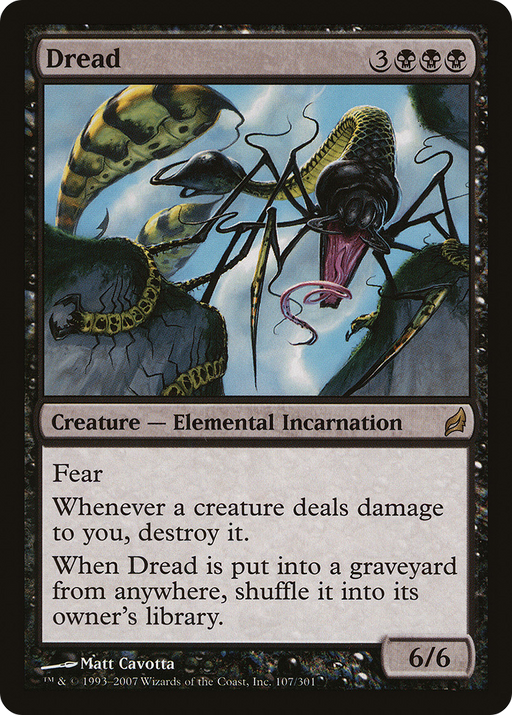 Dread (LRW-107) [Lorwyn] MTG Single Wizards of the Coast