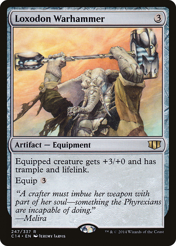 Loxodon Warhammer (C14-247) [Commander 2014] MTG Single Wizards of the Coast