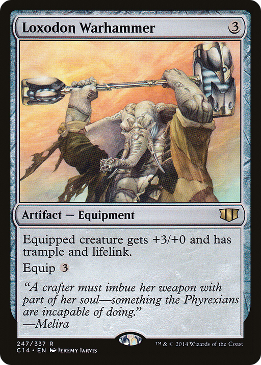Loxodon Warhammer (C14-247) [Commander 2014] MTG Single Wizards of the Coast