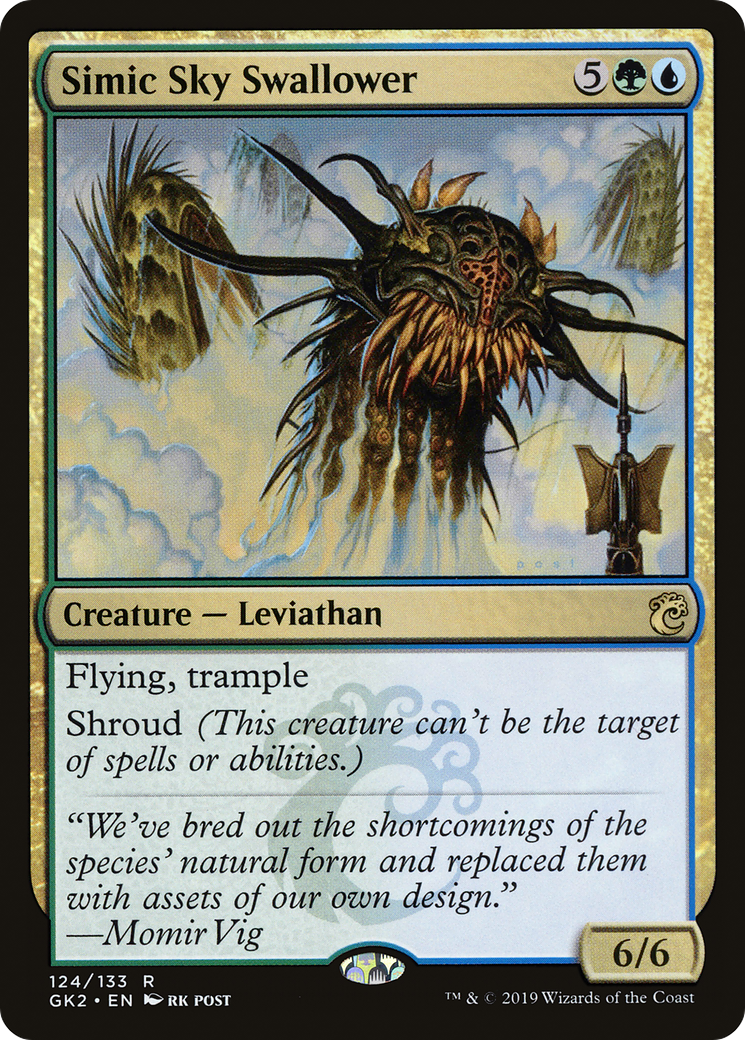 Simic Sky Swallower (GK2-124) [Misc] RNA Guild Kit MTG Single Wizards of the Coast