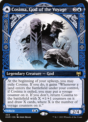 Cosima, God of the Voyage (KHM-303) [Kaldheim] (Showcase) Foil MTG Single Wizards of the Coast