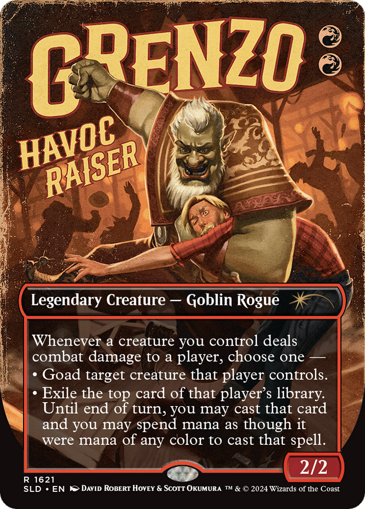 Grenzo, Havoc Raiser (SLD-1621) [Secret Lair] Drop (Borderless) MTG Single Wizards of the Coast