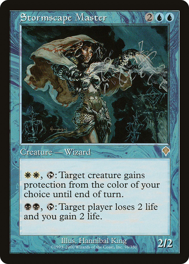 Stormscape Master (INV-076) [Invasion] MTG Single Wizards of the Coast