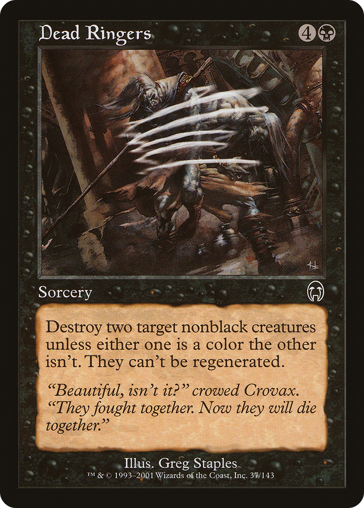 Dead Ringers (APC-037) [Apocalypse] Foil MTG Single Wizards of the Coast