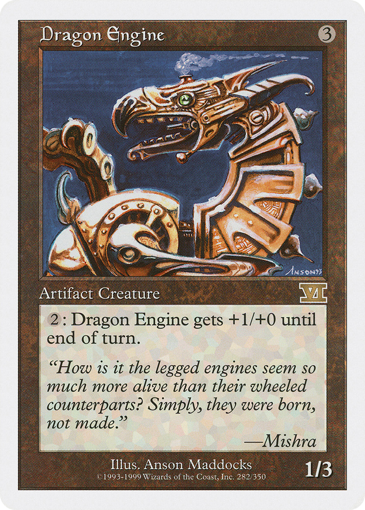 Dragon Engine (6ED-282) [Classic Sixth Edition] MTG Single Wizards of the Coast