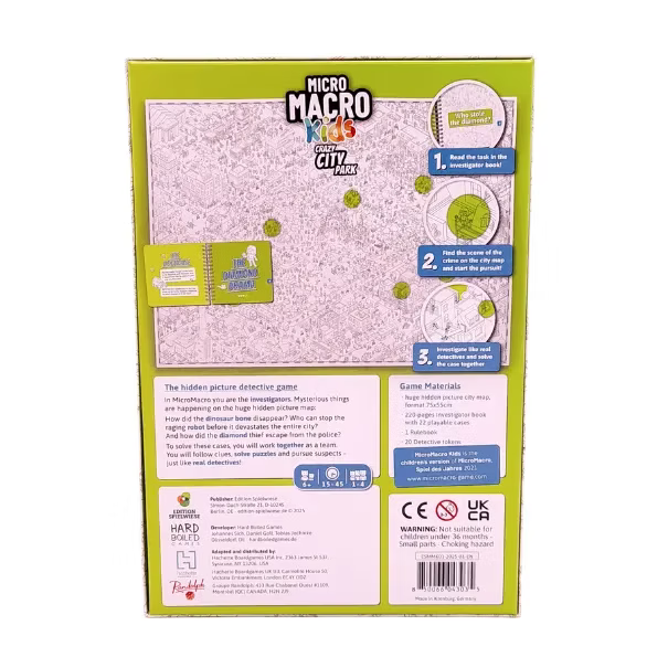 MicroMacro Kids: Crazy City Park Board Games Spielwiese