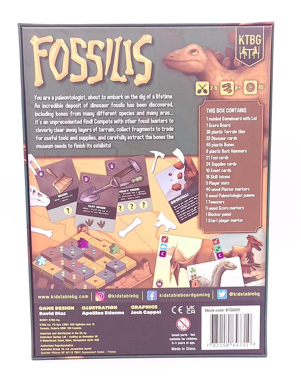 Fossilis Board Games KTBG