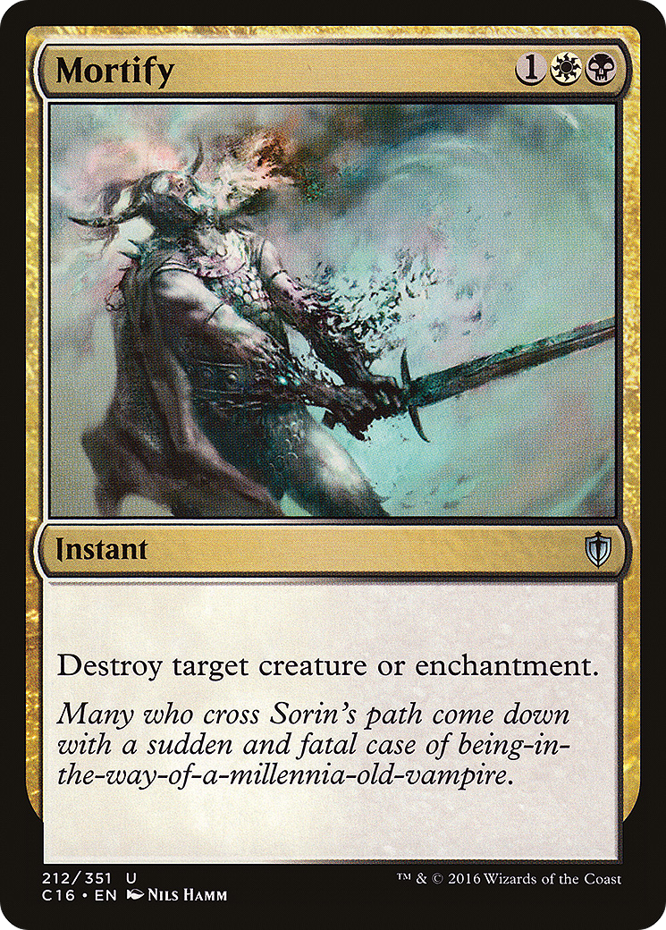 Mortify (C16-212) [Commander 2016] MTG Single Wizards of the Coast
