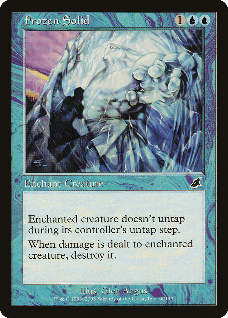 Frozen Solid (SCG-036) [Scourge] Foil MTG Single Wizards of the Coast