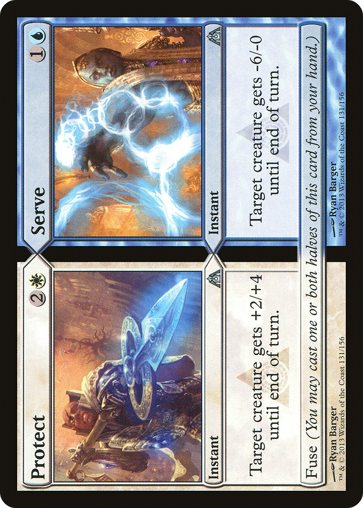 Protect // Serve (DGM-131) [Dragon's Maze] MTG Single Wizards of the Coast
