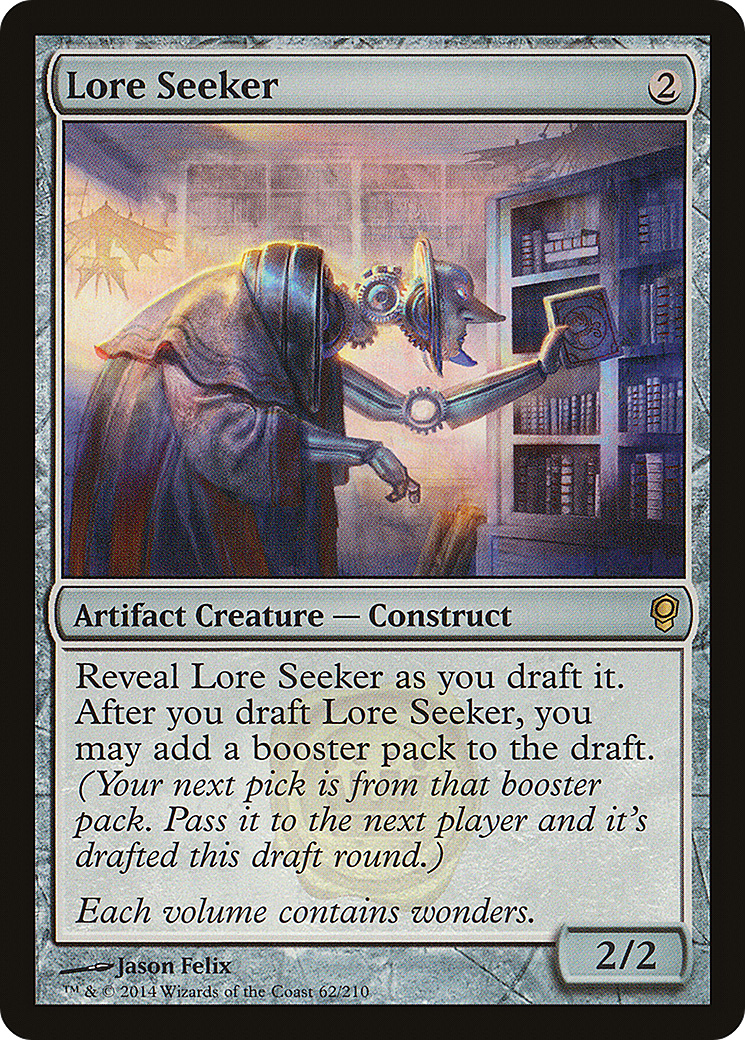 Lore Seeker (CNS-062) [Conspiracy] Foil MTG Single Wizards of the Coast