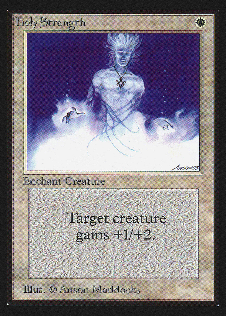 Holy Strength (CE) (CED-) [Collectors' Edition] MTG Single Wizards of the Coast