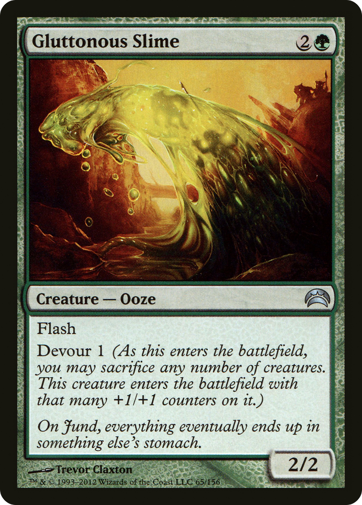 Gluttonous Slime (PC2-065) [Misc] Planechase 2012 Foil MTG Single Wizards of the Coast
