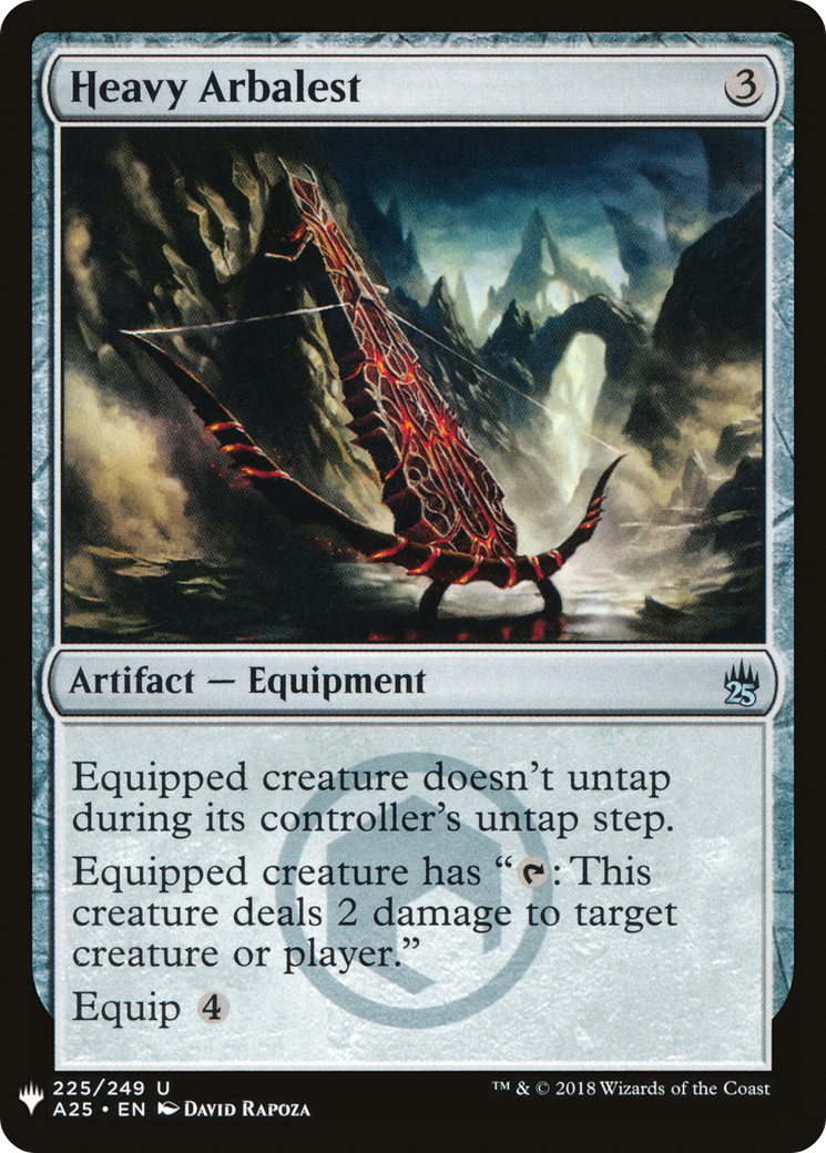 Heavy Arbalest (LIST-A25-225) [Mystery Booster] The List MTG Single Wizards of the Coast