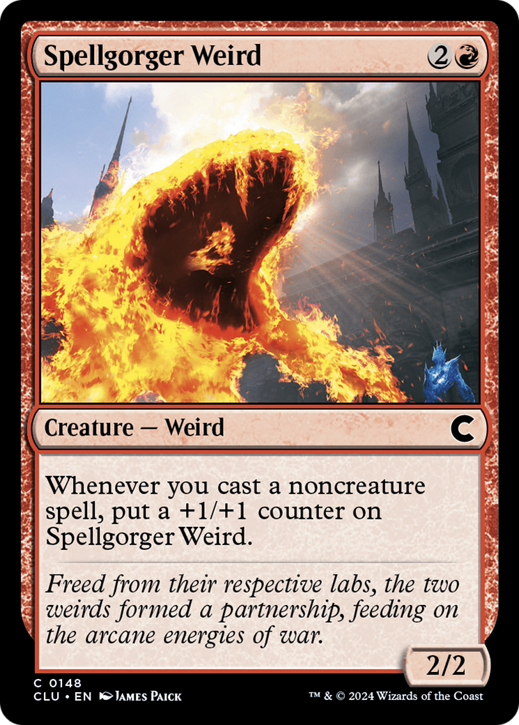 Spellgorger Weird (CLU-148) [Ravnica: Clue Edition] MTG Single Wizards of the Coast