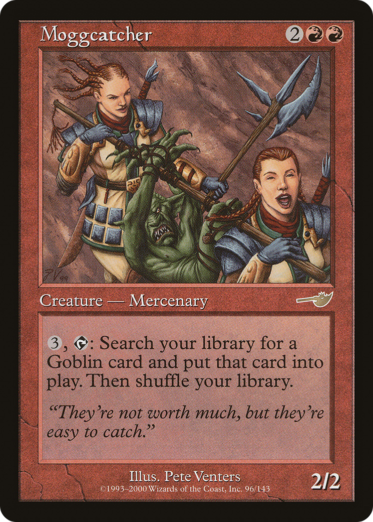 Moggcatcher (NMS-096) [Nemesis] MTG Single Wizards of the Coast