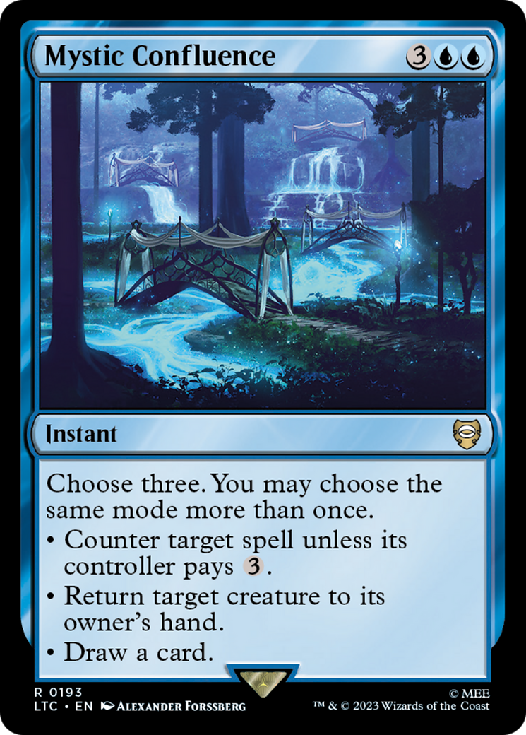 Mystic Confluence (LTC-193) [Tales of Middle-earth Commander] MTG Single Wizards of the Coast