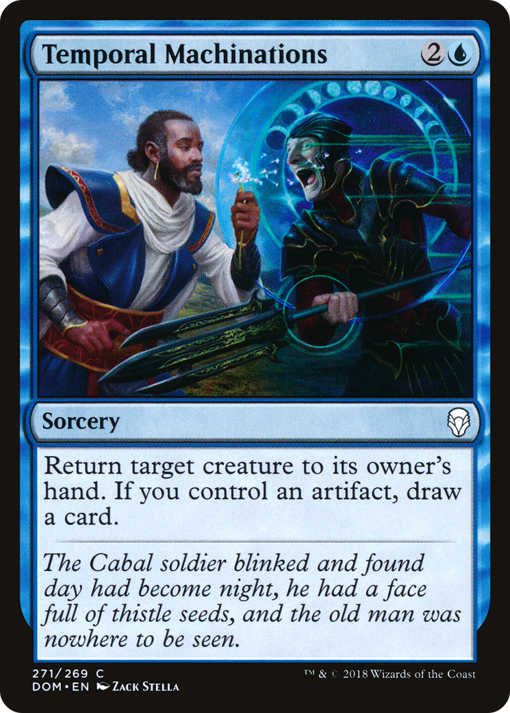 Temporal Machinations (DOM-271) [Dominaria] MTG Single Wizards of the Coast