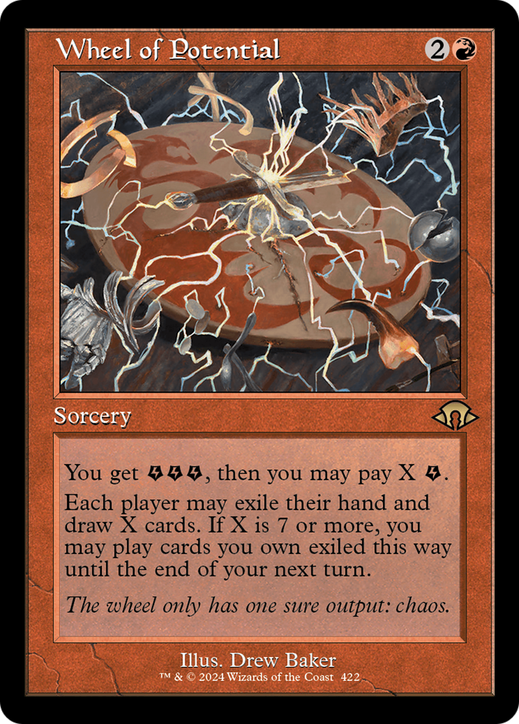 Wheel of Potential (MH3-422) [Modern Horizons 3] Foil MTG Single Modern Horizons 3