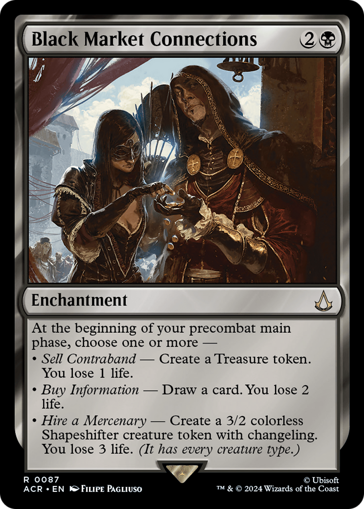 Black Market Connections (ACR-087) [Assassin's Creed] MTG Single Wizards of the Coast