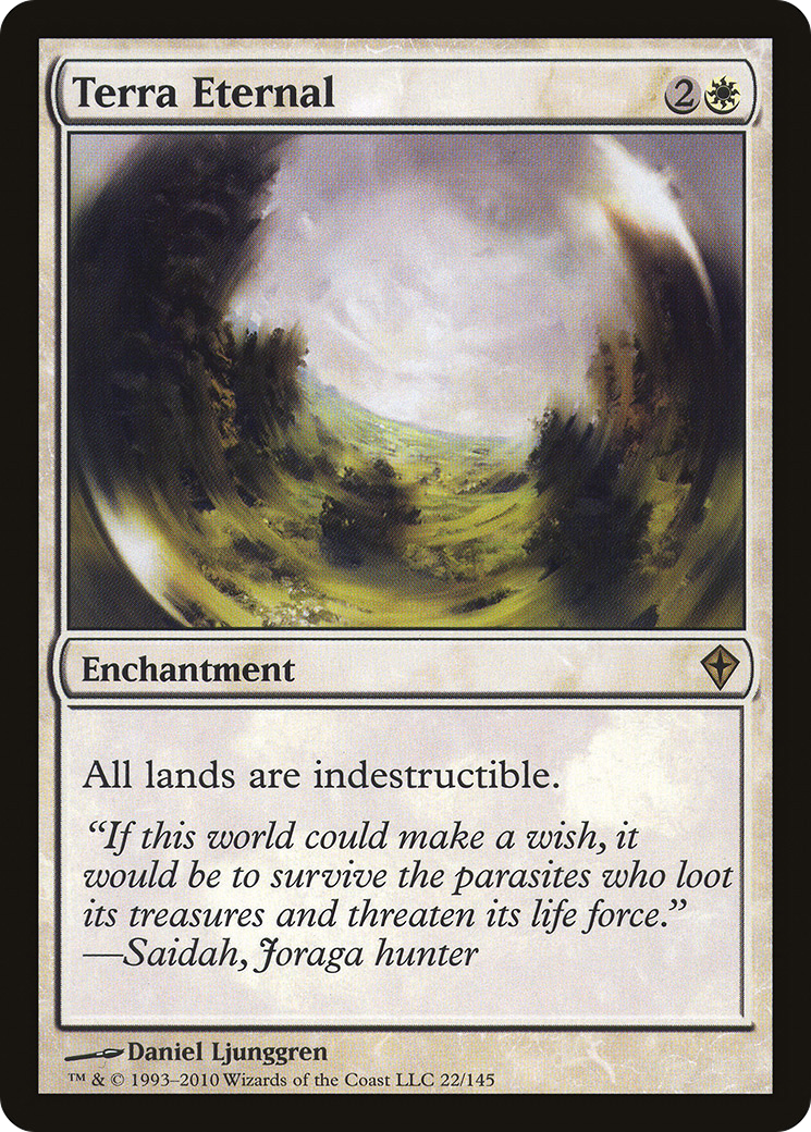 Terra Eternal (WWK-022) [Worldwake] MTG Single Wizards of the Coast