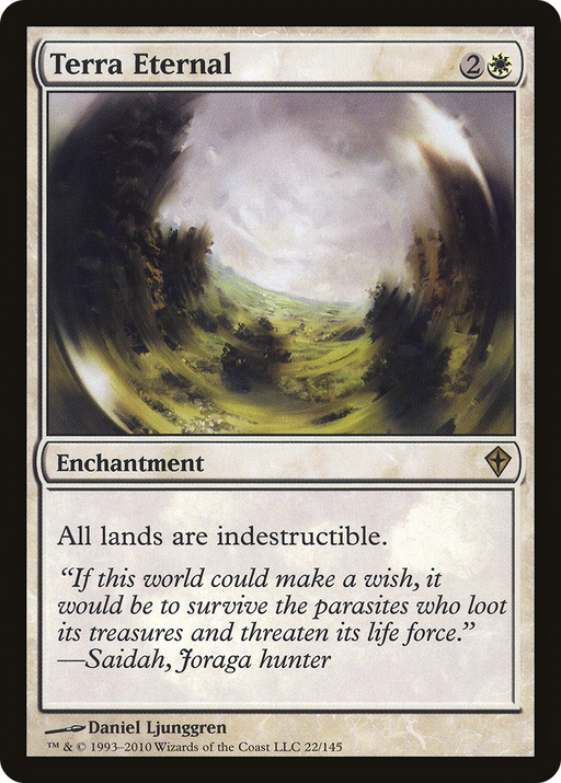 Terra Eternal (WWK-022) [Worldwake] MTG Single Wizards of the Coast
