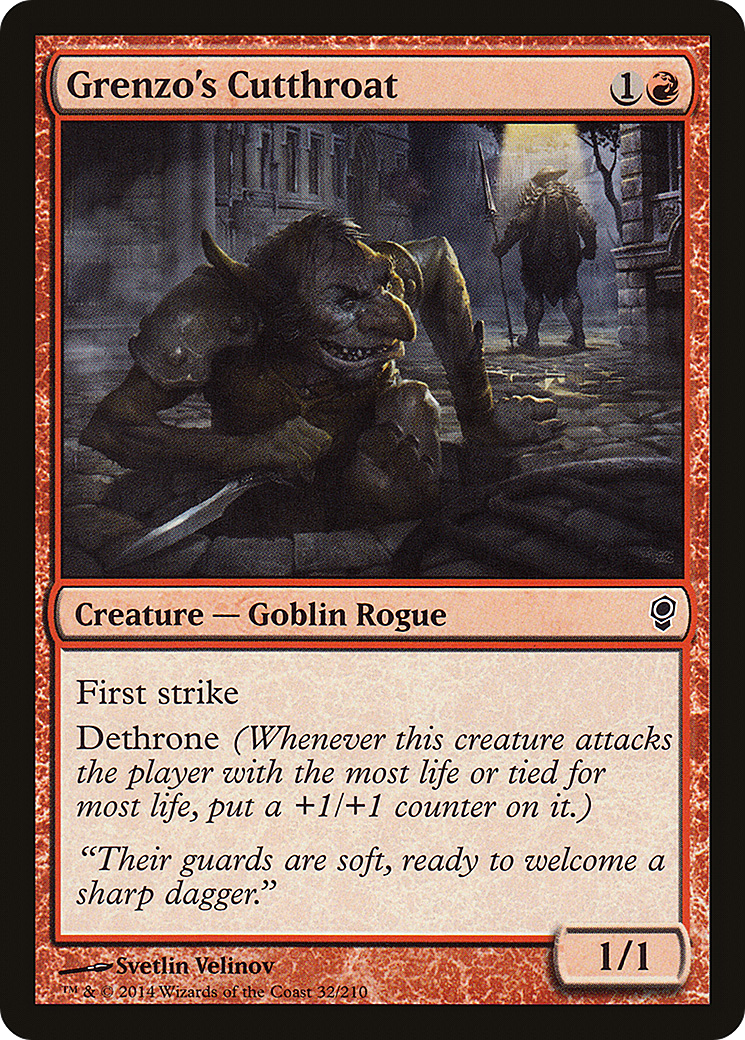 Grenzo's Cutthroat (CNS-032) [Conspiracy] MTG Single Wizards of the Coast