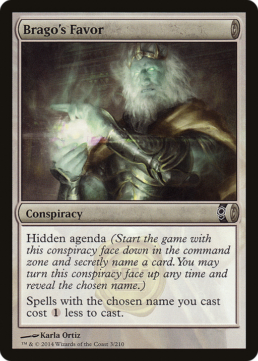 Brago's Favor (CNS-003) [Conspiracy] MTG Single Wizards of the Coast