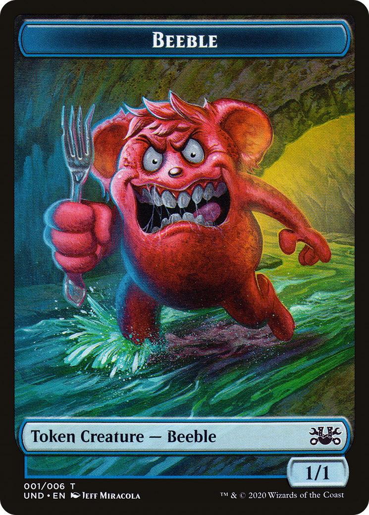 Beeble (TUND-001) [Tokens] Unsanctioned Tokens MTG Single Wizards of the Coast